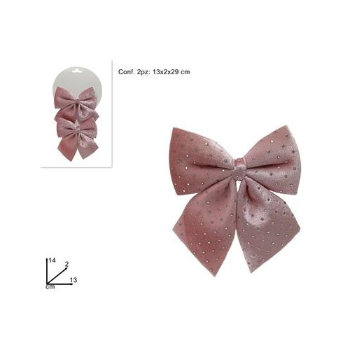  MAŠNE 13CM SET 2/1 ROZA VELUR XNA23005881 Cene