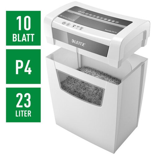 UNI&amp;Scaron;TAVAČ DOKUMENTACIJE 10 LISTOV IQ HOME LEITZ 80090100 BELO/SIVO Slike