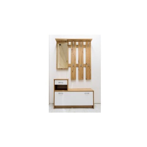  PREDSOBLJE VERONIKA sa ogledalom, čivilukom i komodicom Slike