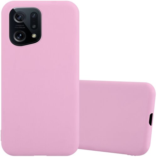 Cadorabo Case, združljiv z OPPO v Candy Pink - Za&scaron;čitni pokrov iz fleksibilnega silikona TPU, (20617457) Cene