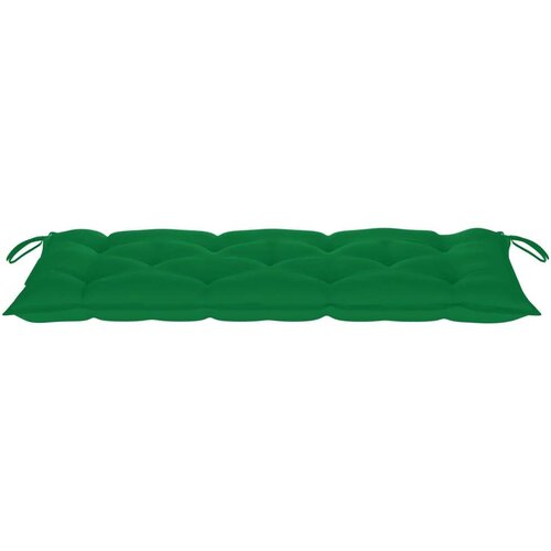  Klupa s jastukom 120 cm od bambusa Slike