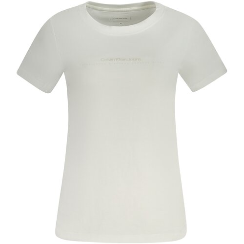 Calvin Klein SHORT SLEEVE T-SHIRT WOMEN WHITE Slike