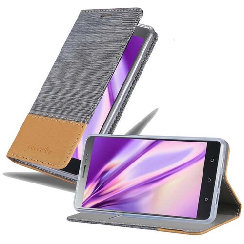 Cadorabo Ohi&scaron;je, združljiv z Lenovo v svetlo sivo rjavi barvi - za&scaron;čitni pokrov z magnetnim zapiranjem, stoječo funkcijo in režo za kartico, (20568721) Cene