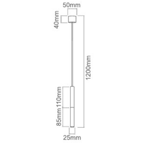 Open Design OR80841 - Luster na sajli SLIMI 1xG9/3,5W/230V bela/zlatna Slike