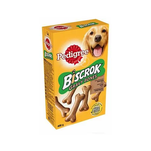 Pedigree prigrizek Gravy bones, 400 g, hrana za pse