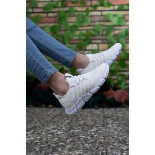 Riccon White White Unisex Sneakers 0012370