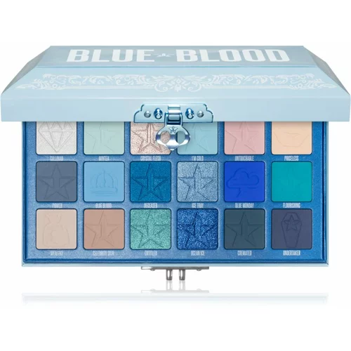 Jeffree Star Cosmetics Blue Blood paleta senčil za oči 18x1,5 g