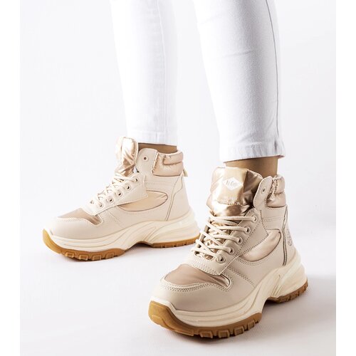 Lee Cooper - producent Beige hiking boots Lee Cooper Cene
