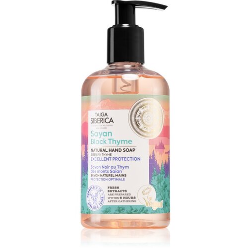 Natura Siberica Taiga Siberica Sayan Black Thyme tekući sapun za ruke 300 ml Slike
