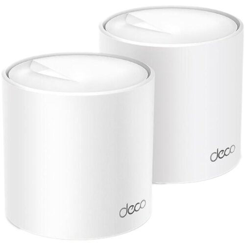 Tp-link Deco X50(2-pack) AX3000 Whole Home Mesh Wi-Fi 6 System, 574 Mbps at 2.4 GHz + 2402 Mbps at 5... Slike