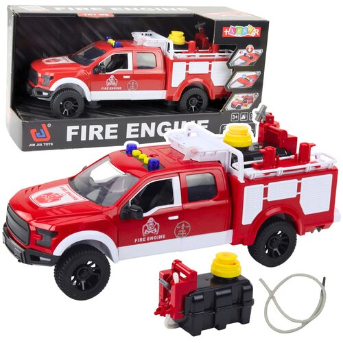 Vatrogasni auto za igru s funkcijom prskanja 1:12 - crveni Slike