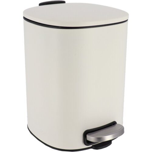 Tendance kanta za smeće na pedalu kvadratna 5L soft close metal, bijela Cijene