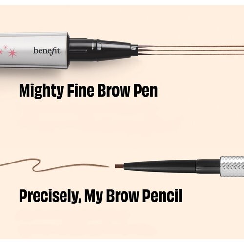 Benefit Mighty Fine Brow Pen precizna olovka za obrve nijansa 4 0.5 ml Slike