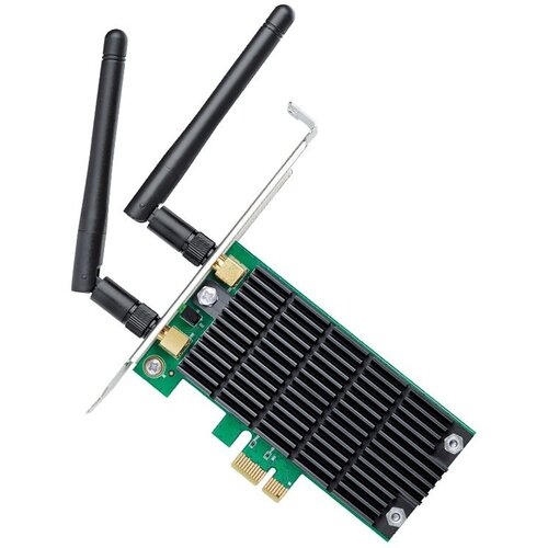  AC1200 Wi-Fi PCI Express Adapter, 867Mbps at 5GHz + 300Mbps at 2.4GHz, Beamforming, 2X2 MIMO, Heat Sink, Two detachable antennas Cijene