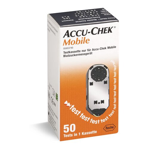 Roche Accu-Chek Mobile testni trak v kaseti za 50 testov Cene