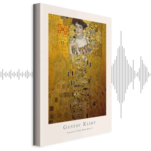  Slika - Gustav Klimt - Portrait of Adele Bloch (1 Part) Vertical 20x30 Akustična Cene