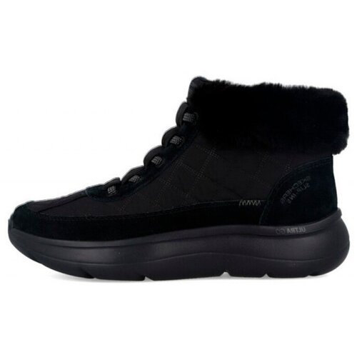 Skechers &amp;Scaron;kornji GLEŽNARJI On-The-GO Encore - Cozy Fit Me Črna Slike