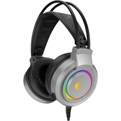  Slušalice sa mikrofonom gaming RAMPAGE RM-X5 AIRS RGB, gray, CMEDIA, USB