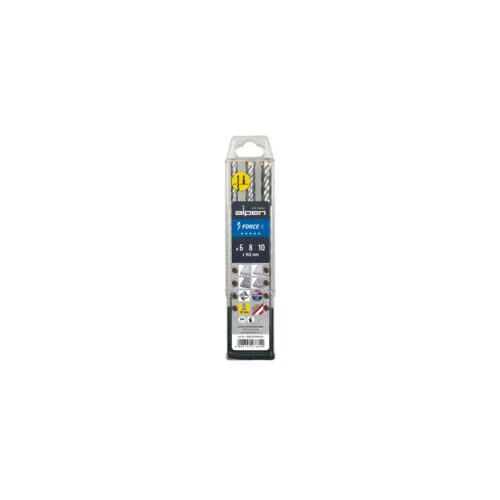 ALPEN 3-dijelni set burgija za beton 6-10mm sds-plus forcex 0081506810100 Cijene