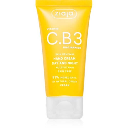 Ziaja Vitamin C.B3 Niacinamide vlažilna krema za roke 50 ml Slike