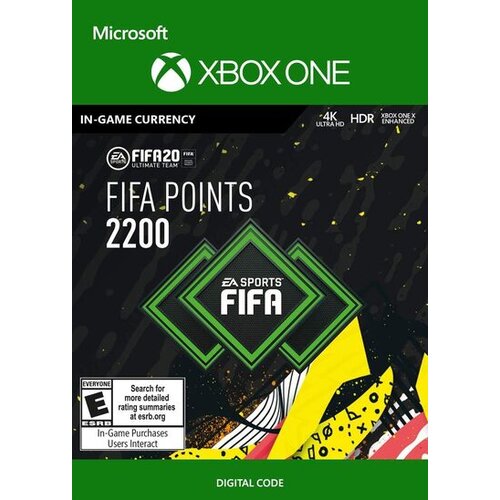 fifa 20 - 2200 fut points (xbox one) xbox live key global Cene