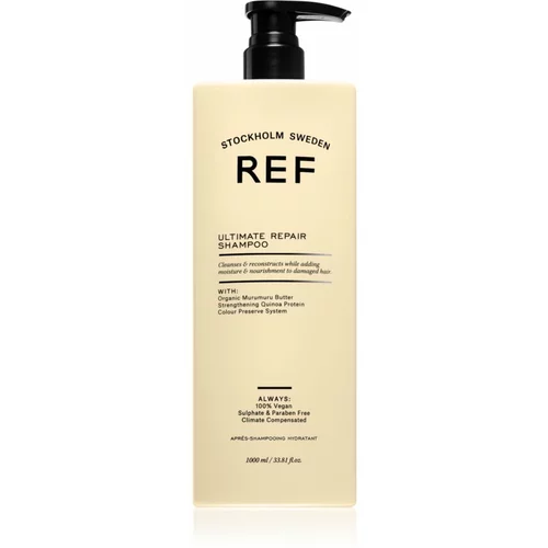 REF Ultimate Repair Shampoo globinsko regeneracijski šampon 1000 ml