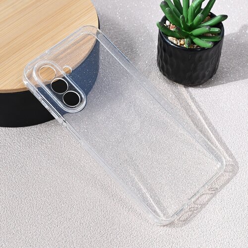  Torbica Sparkle Dust za Samsung A266B Galaxy A26 5G transparent Slike