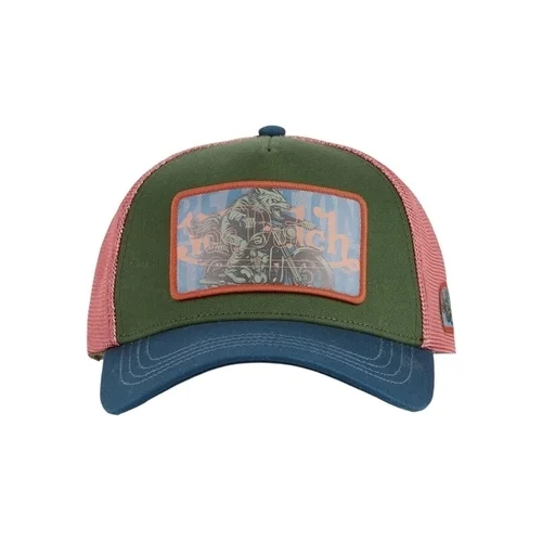 Von Dutch Kape s šiltom CASQUETTES BASEBALL FILET ANIMAUX Zelena