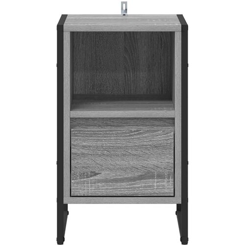  Noćni ormarić s ladicama 2 pcs Siva Sonoma 39,5 x 30 x 50 cm Slike
