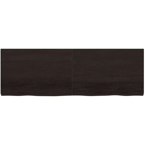  Kopalniški pult temno siv 180x60x6 cm obdelan trden les Cene
