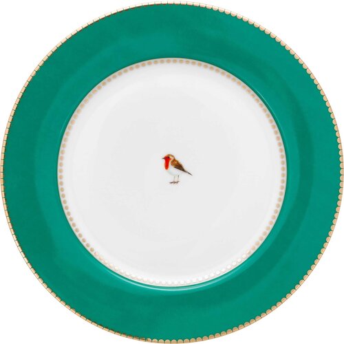 Pip Studio Love Birds - krožnik Green - 21 cm Slike