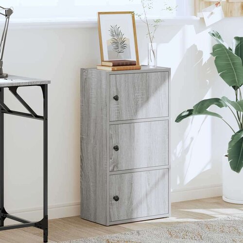 VidaXL Regal za knjige boja hrasta 40x24x77 cm konstruirano drvo Slike
