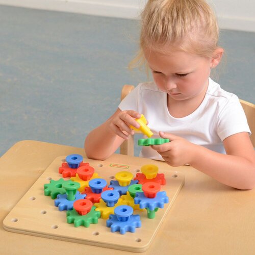  Masterkidz zupčanici napravite svoj vlastiti mehanizam montessori ploču Slike