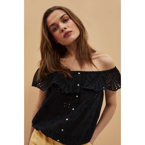 Moodo LADIES SHIRT L-KO-4035 BLACK Cene