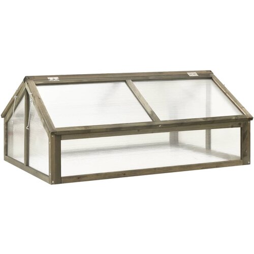 Furnova Rastlinjak sive barve 114x80x50 cm les jelke, (21948450) Cene