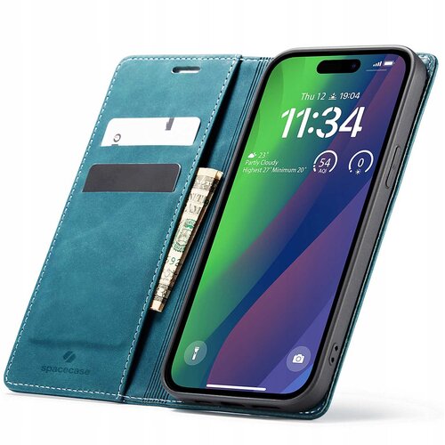 Spacecase OVITEK CASE ZA IPHONE 15 SC WALLET MODRA, (21962413) Cene