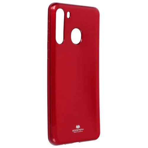 Jelly Mercury maska za Samsung Galaxy A21 crvena Slike