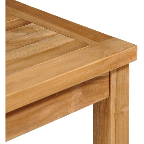  Vrtni blagovaonski set od 3 dijela 80x80 cm masivno tikovino drvo Slike