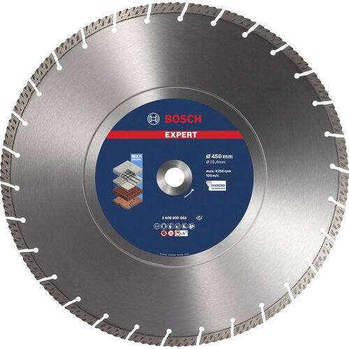 Bosch EXPERT MultiMaterial dijamantska rezna ploča od 450 x 25,40 x 3,3 x 12 mm 2608900668 Cene
