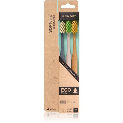 SOFTdent ECO Ultra Soft četkica za zube 3 kom Cijene