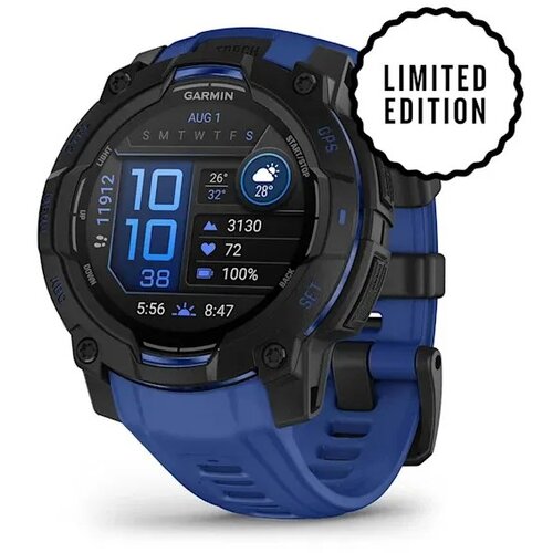 Garmin Instinct 3 3.05 cm (1.2) AMOLED 45 mm Digital 390 x 390 pixels Black GPS (satellite) Cijene