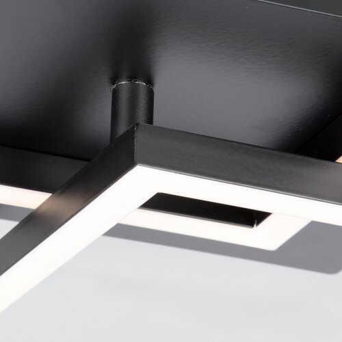 BRILONER 3210-015 - led prigu&amp;scaron;iva plafonska svetiljka frame 2xLED/11W/230V crna Slike