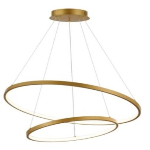  BELIZA LED VISILICA 2 PRSTENA 55W 60CM ZLATNA Cene