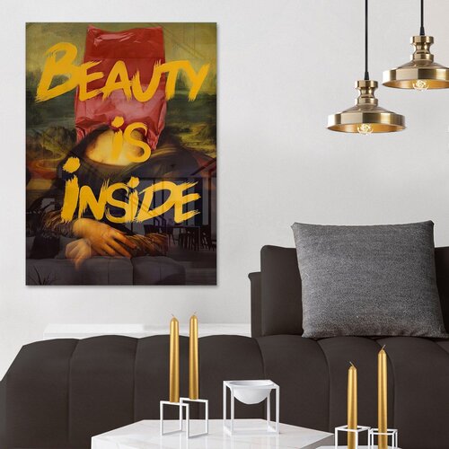 Wallity CAM3688 - 70100 multicolor decorative tempered glass painting Cene