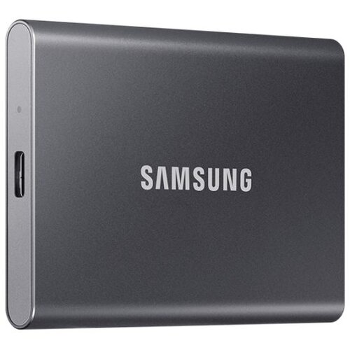  EXT.SSD SAMSUNG Portable T7 2TB USB 3.2 Gen 2 Sequential Read/Write : Up to 1,050MB/sec /Up to 1,000 MB/sec/titan grey/MU-PC2T0T Cijene