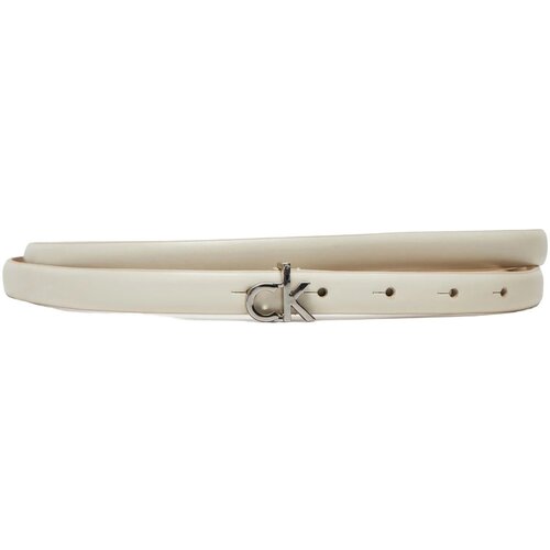 Calvin Klein Jeans Pasovi CK BUCKLE SKINNY 1.5 K60K612932 Bela Cene