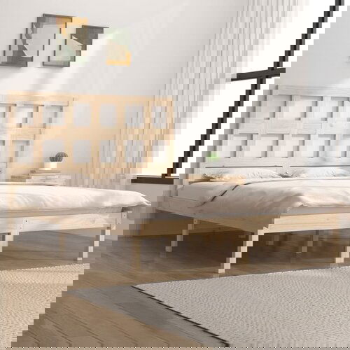 vidaXL Okvir za krevet od masivne borovine 135 x 190 cm 4FT6 bračni Cijene