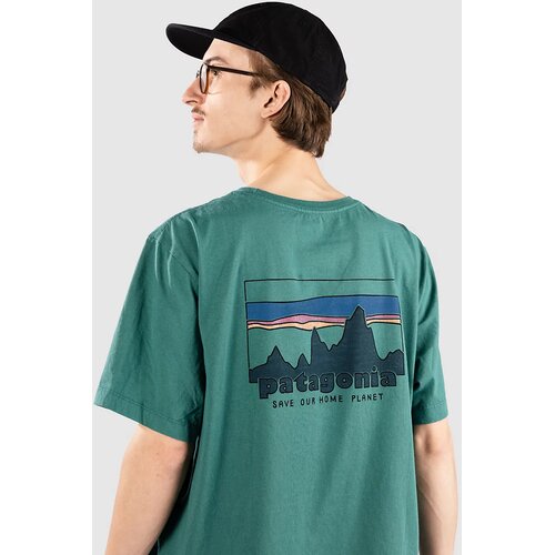 Patagonia 73 Skyline T-shirt gem green Slike