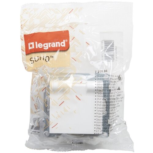 Legrand Spoljna utičnica bez okvira 250V/16A NILOE STEP IP44 bela Slike