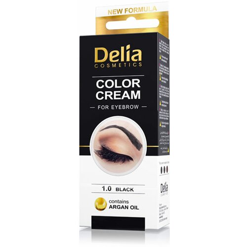 Delia Kolor krema za obrve sa arganovim uljem 1.0 15 ml - | Puder Obrve | Kozmo Shop Online Slike